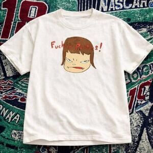 Fuckin Politics Graphic Tee White T-Shirt